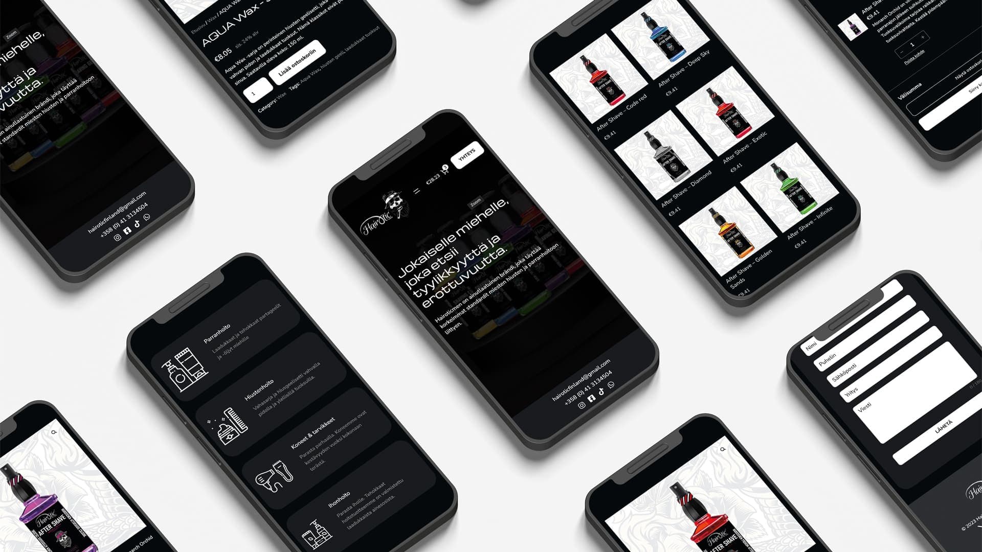 Hairoticmen.fi preview 2
