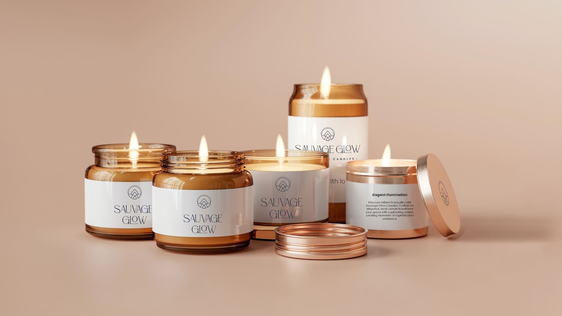 Sauvage Glow Candles preview 15